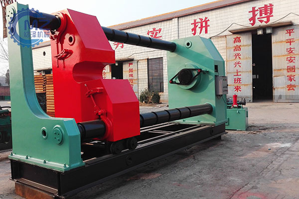 遼寧500噸輪對壓裝機組裝現(xiàn)場